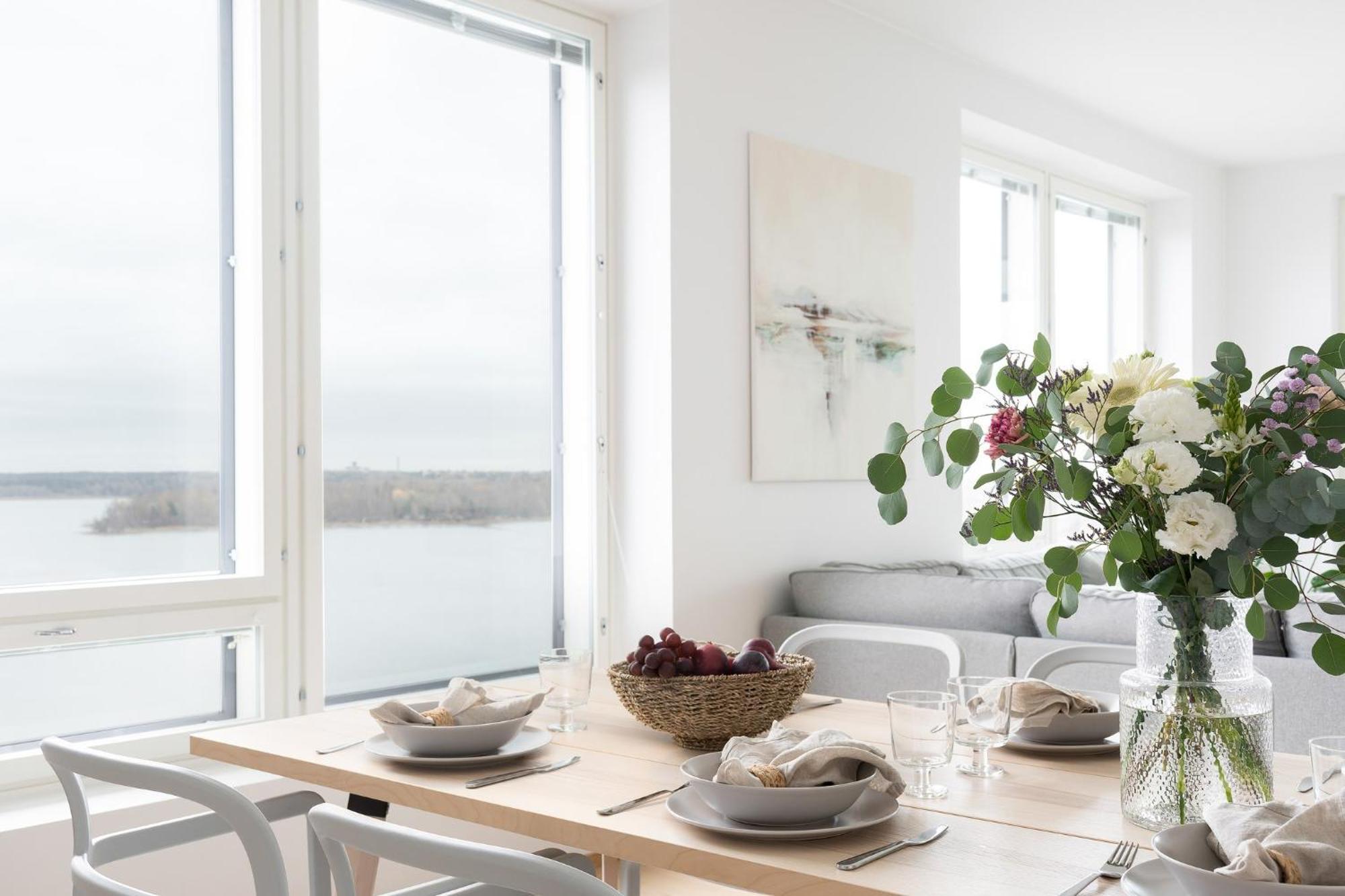 Luxury Penthouse With Stunning Sea Views & Private Sauna Helsinki Dış mekan fotoğraf