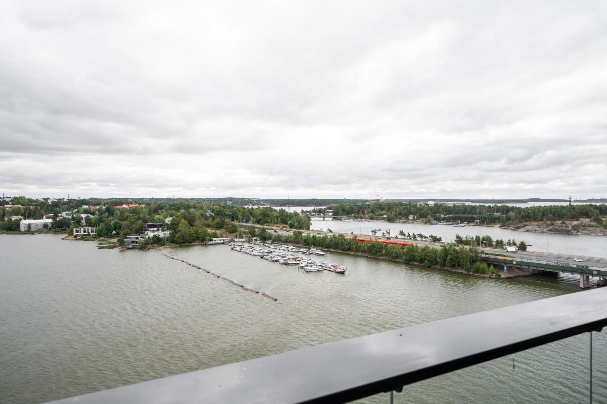 Luxury Penthouse With Stunning Sea Views & Private Sauna Helsinki Dış mekan fotoğraf